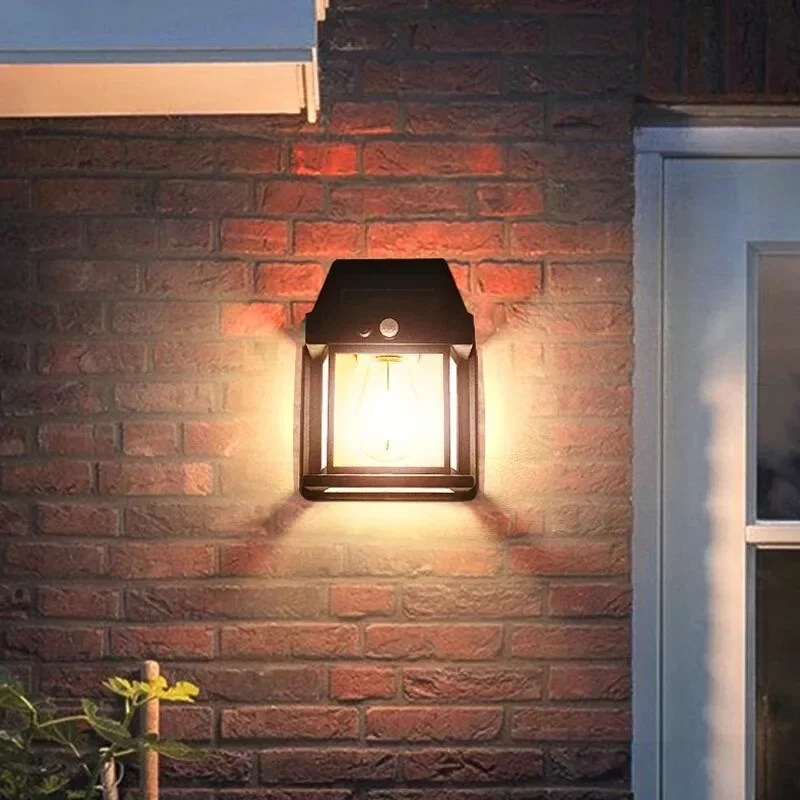 Farol Solar LED Aplique – Luz Cálida 2