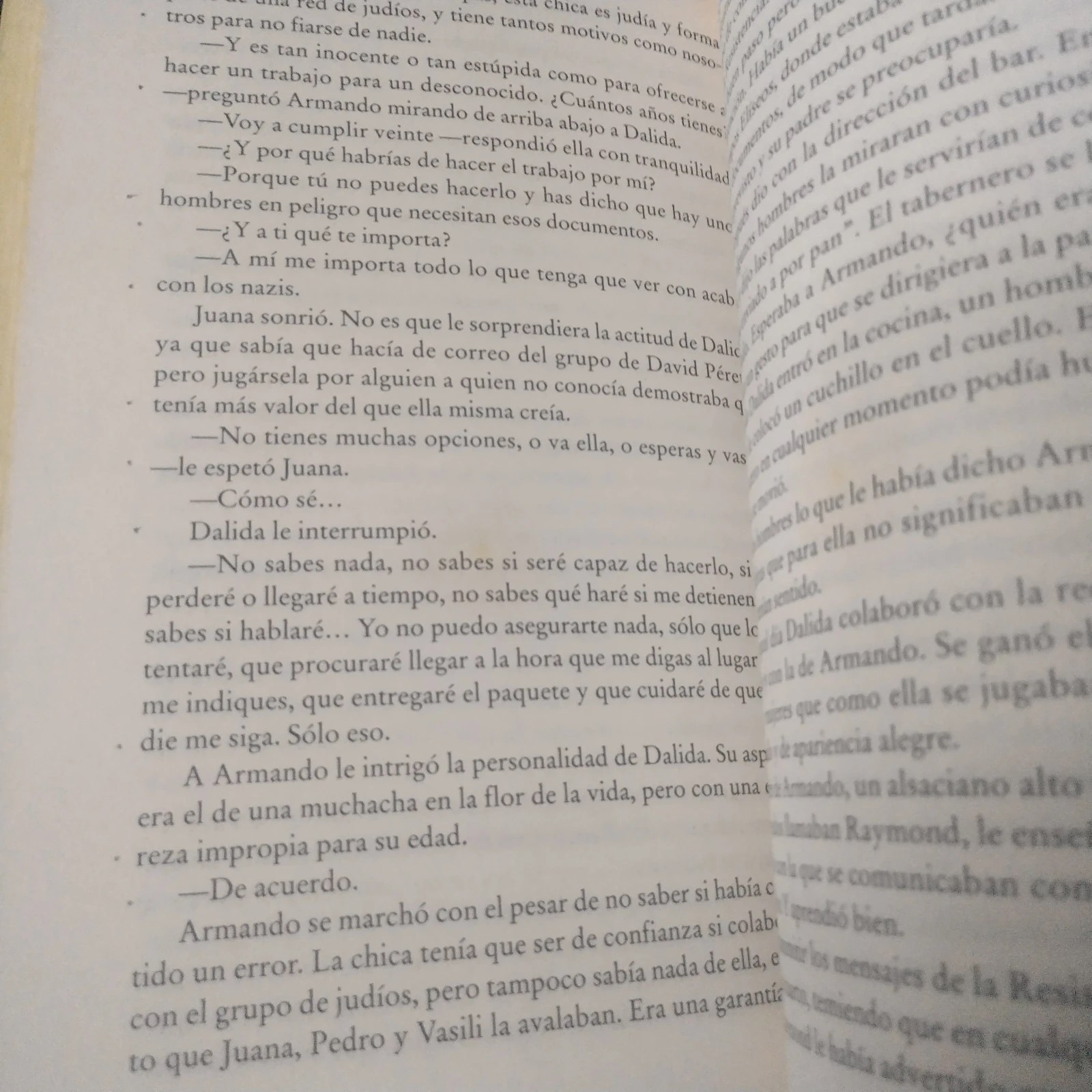 Dispara yo ya estoy muerto, Julia Navarro usado 4