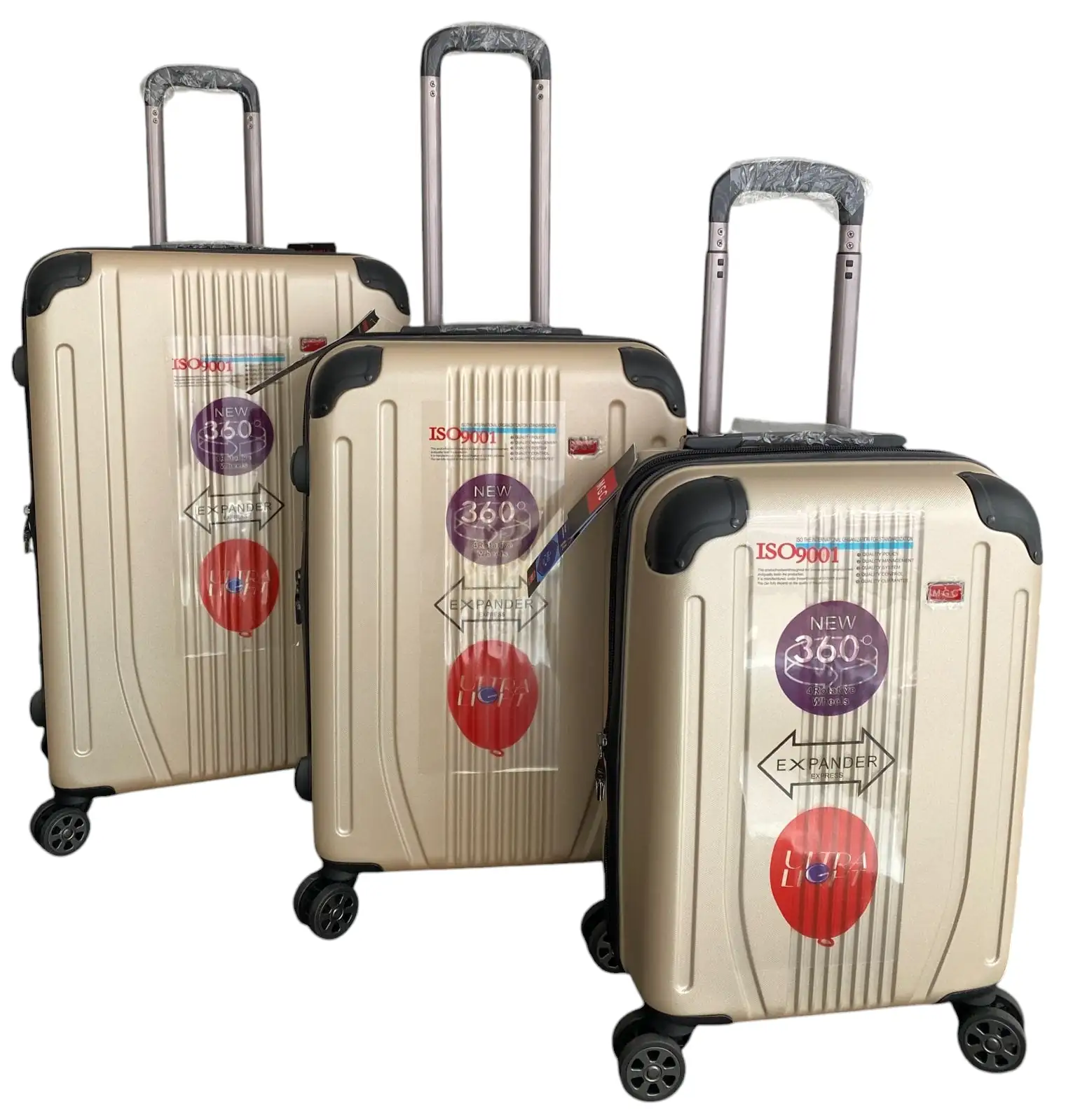 SET DE 3 PIEZAS COLOR CREMA