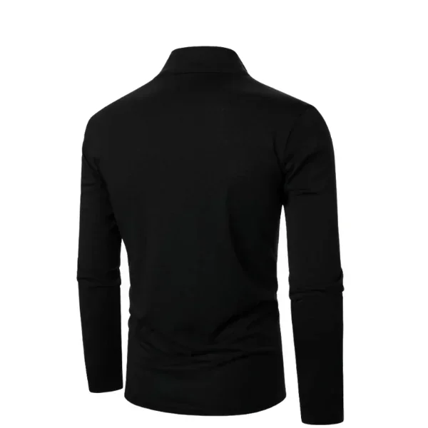 Hombres Camisa polo de color combinado 2