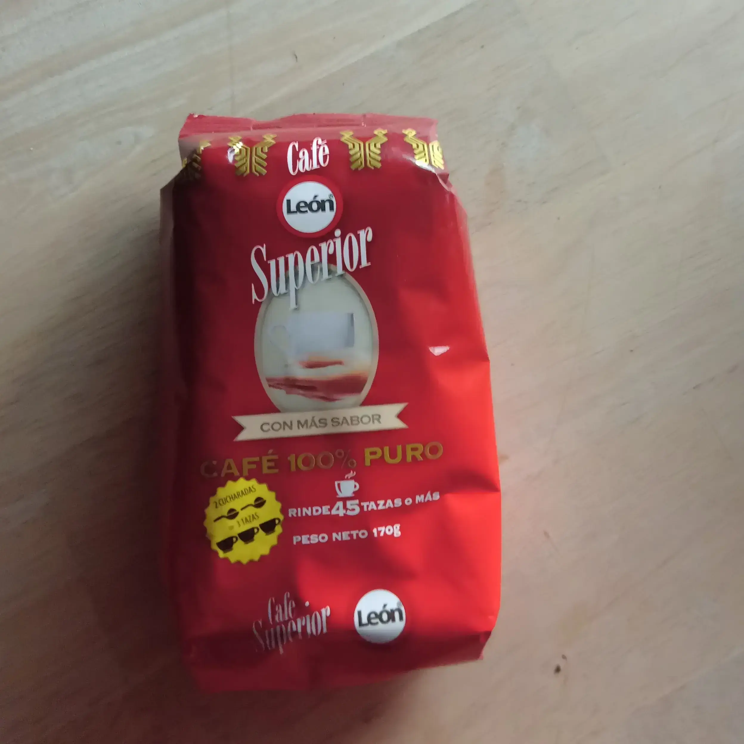 Café León superior 170 g