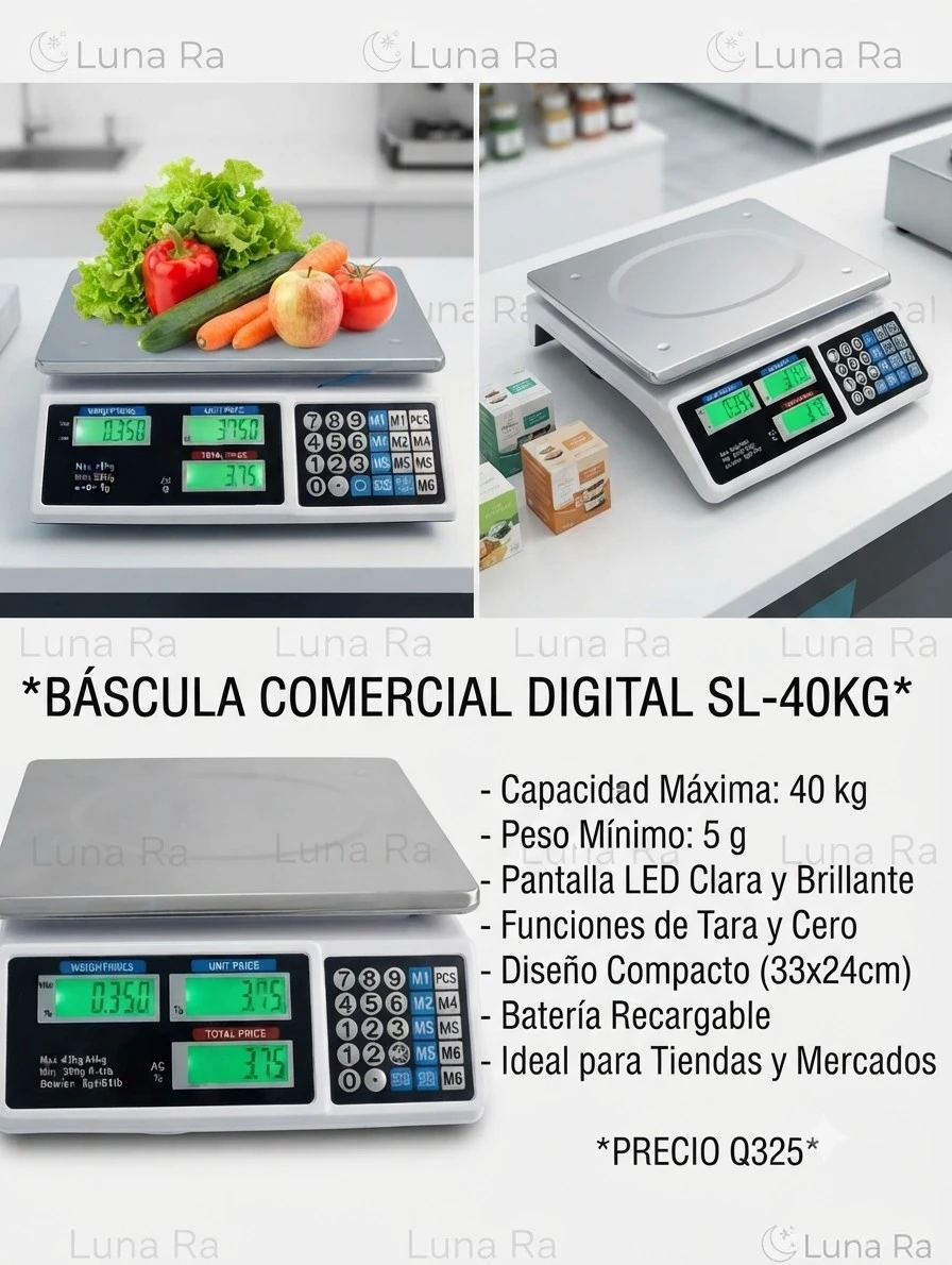 BASCULA COMERCIAL  2