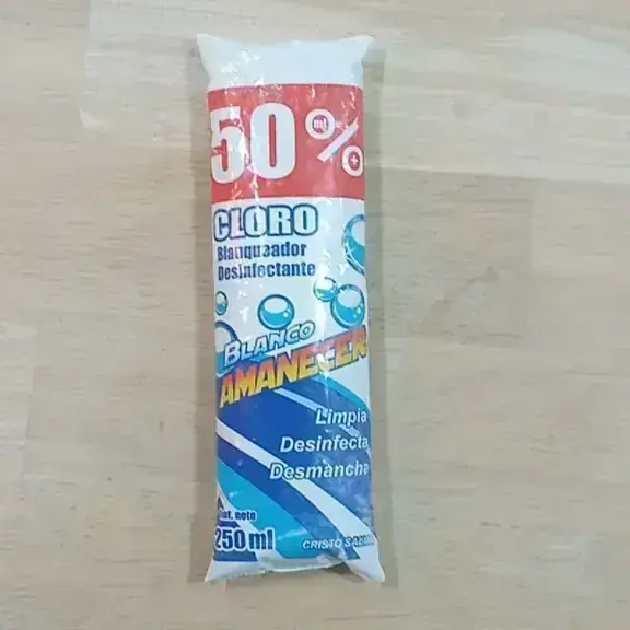 Cloro blanco amanecer de 250 ml