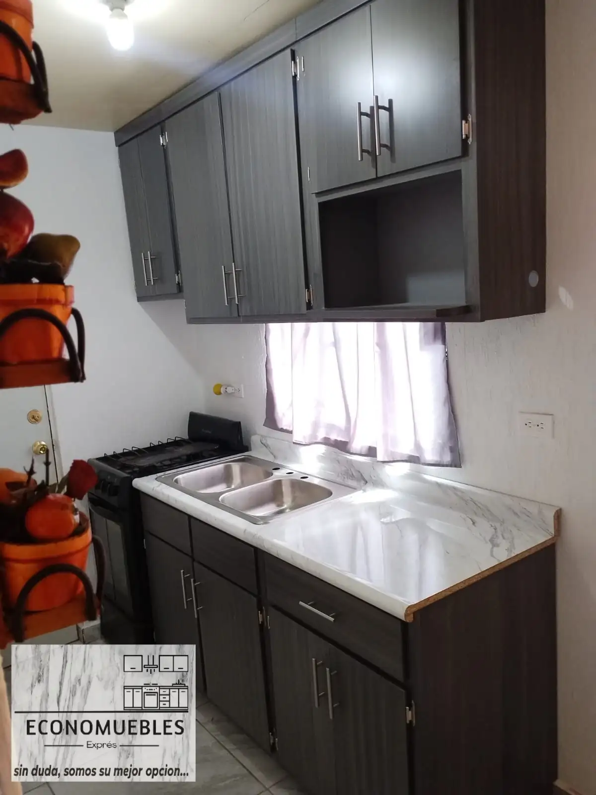 Cocina doble altura