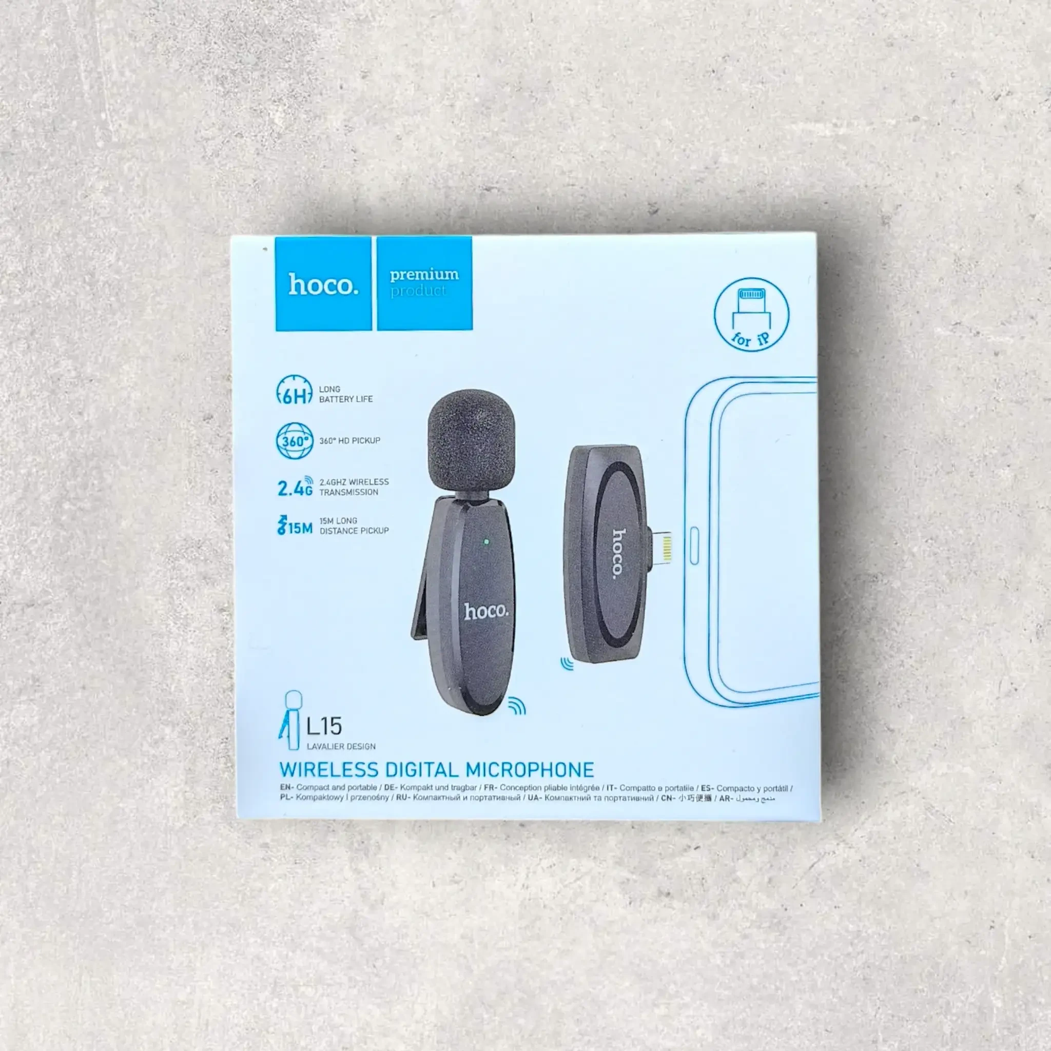 Microfono inalámbrico para iPhone 