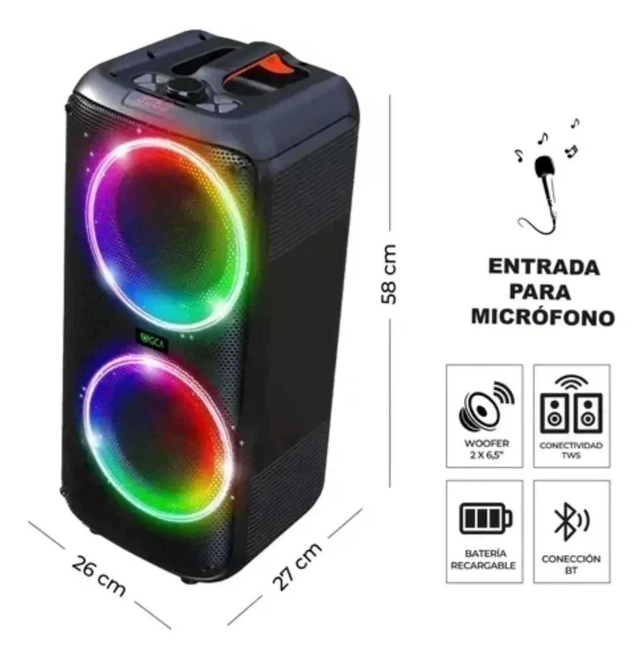 PARLANTE GCA FLASH 2