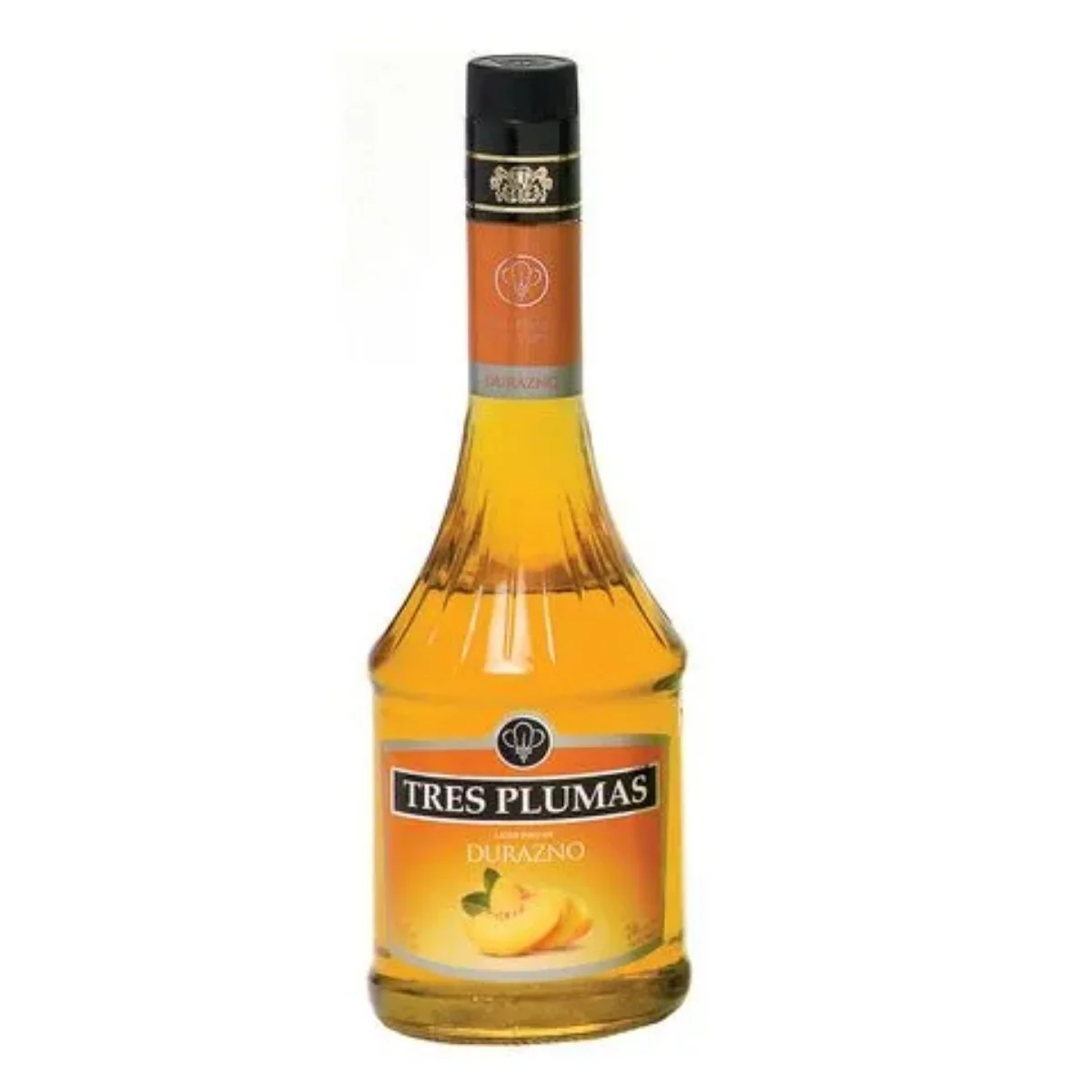 TRES PLUMAS DURAZNO 750 ML
