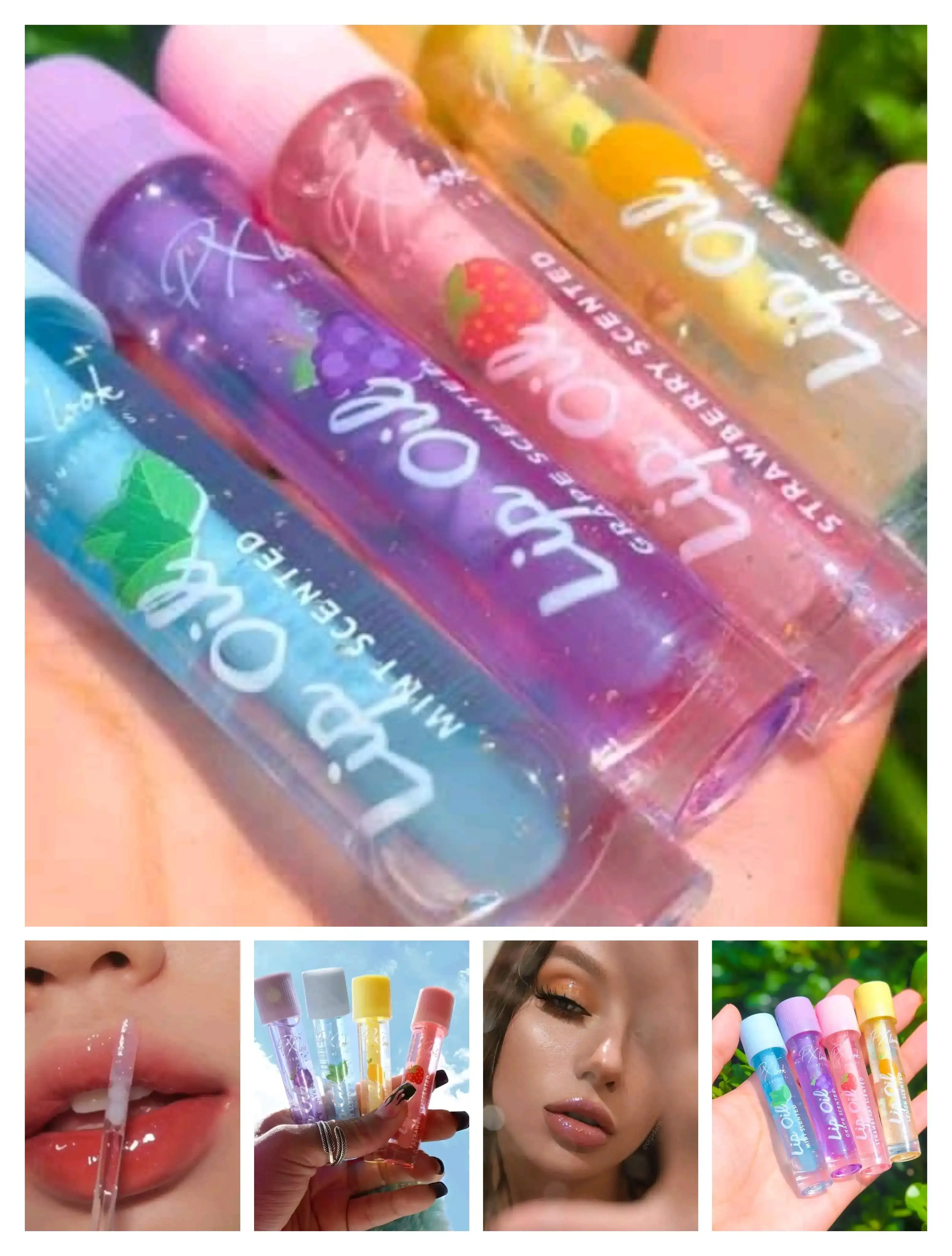 Lip oil mint scented px look cosmetics