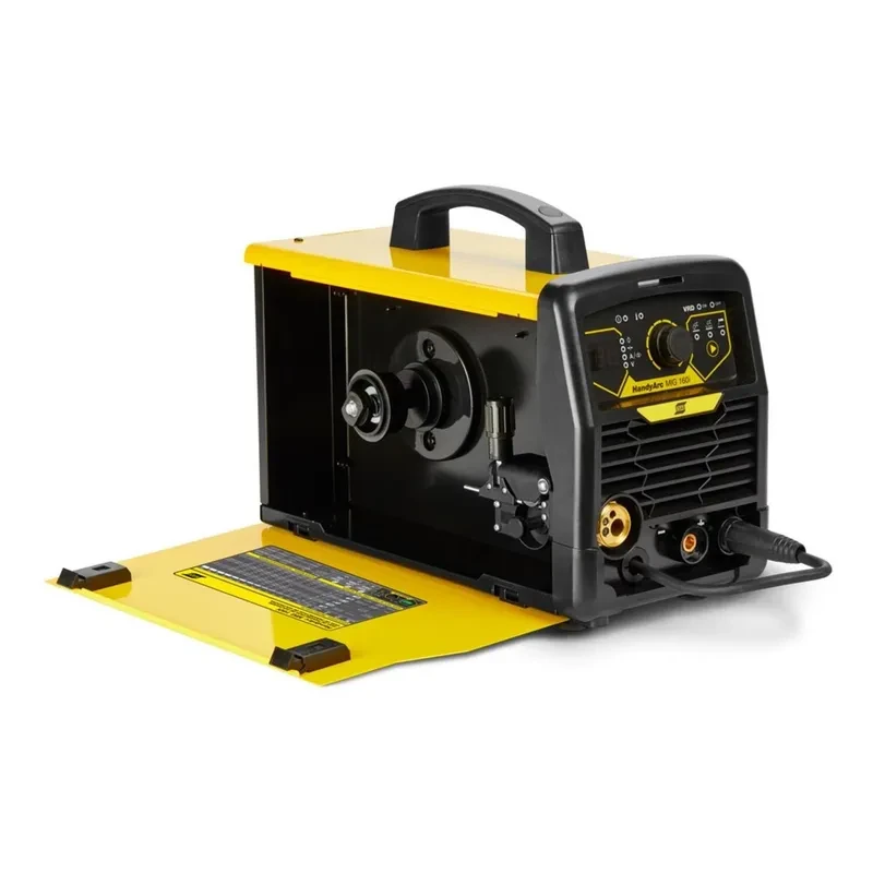 Soldadora Mig Mag Inverter 160a Esab Handyarc Mig 160i Color Amarillo/Negro 3