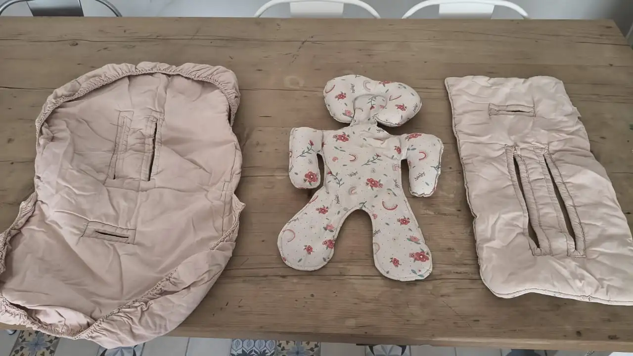 El kit de 3 para huevito y cochecito