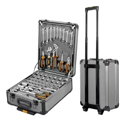 Maletín Portátil Lusqtoff Herramientas Lqcm245-9 Kit 245 Piezas