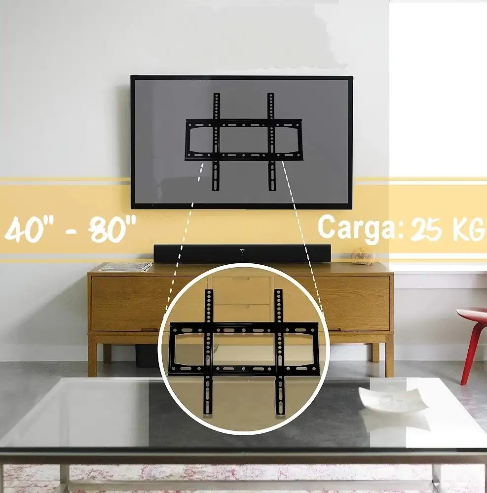 Bracket fijo de 40" - 80" aerbes 3