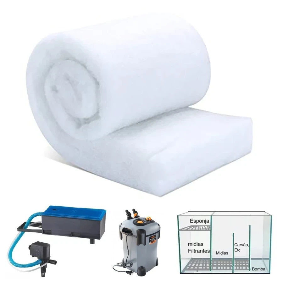 Material Filtrante Lana de Perlon 50*70cm Per-10