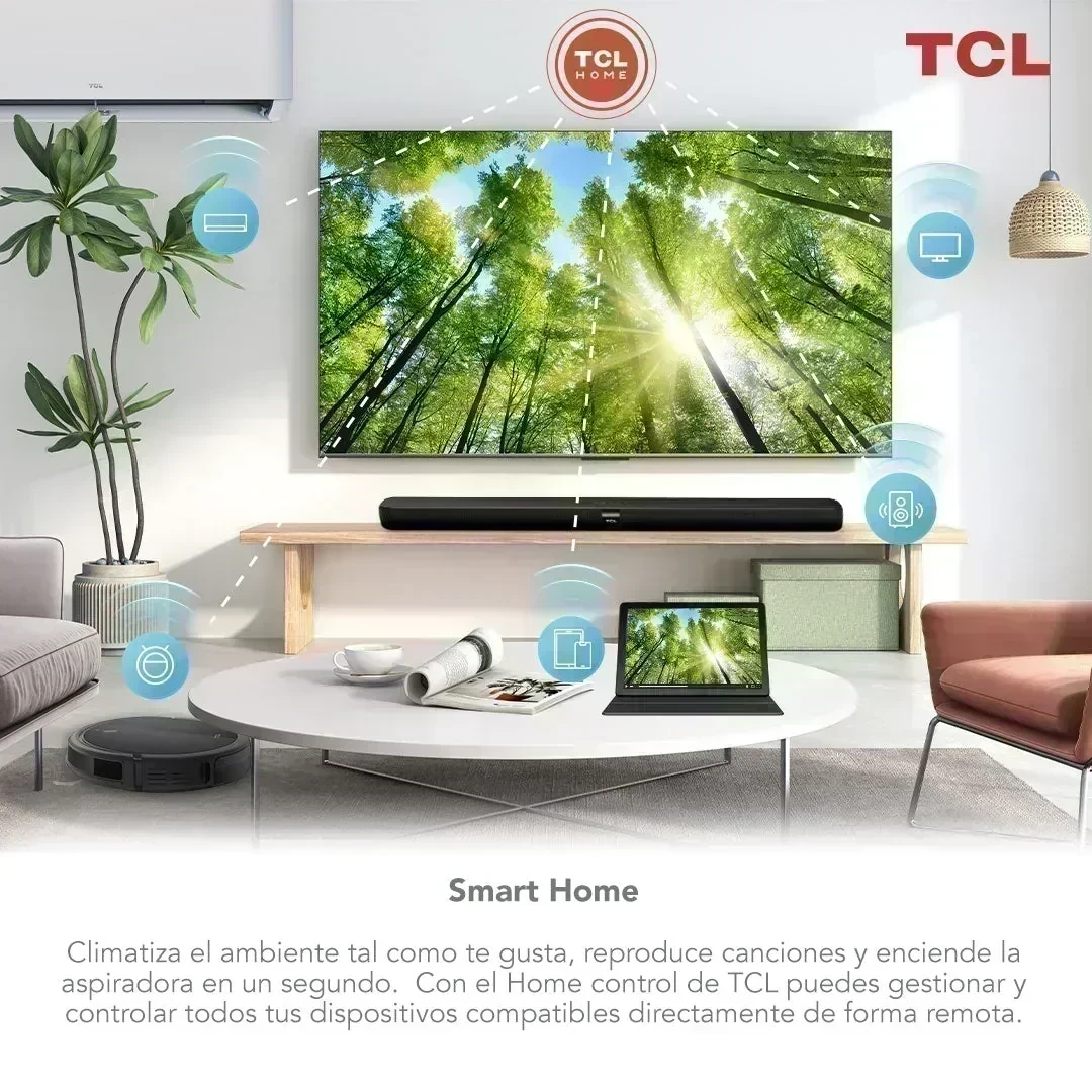Smart Tv TCL 85" Qled 85C655A 4K HDR Smart TV Google TV 3