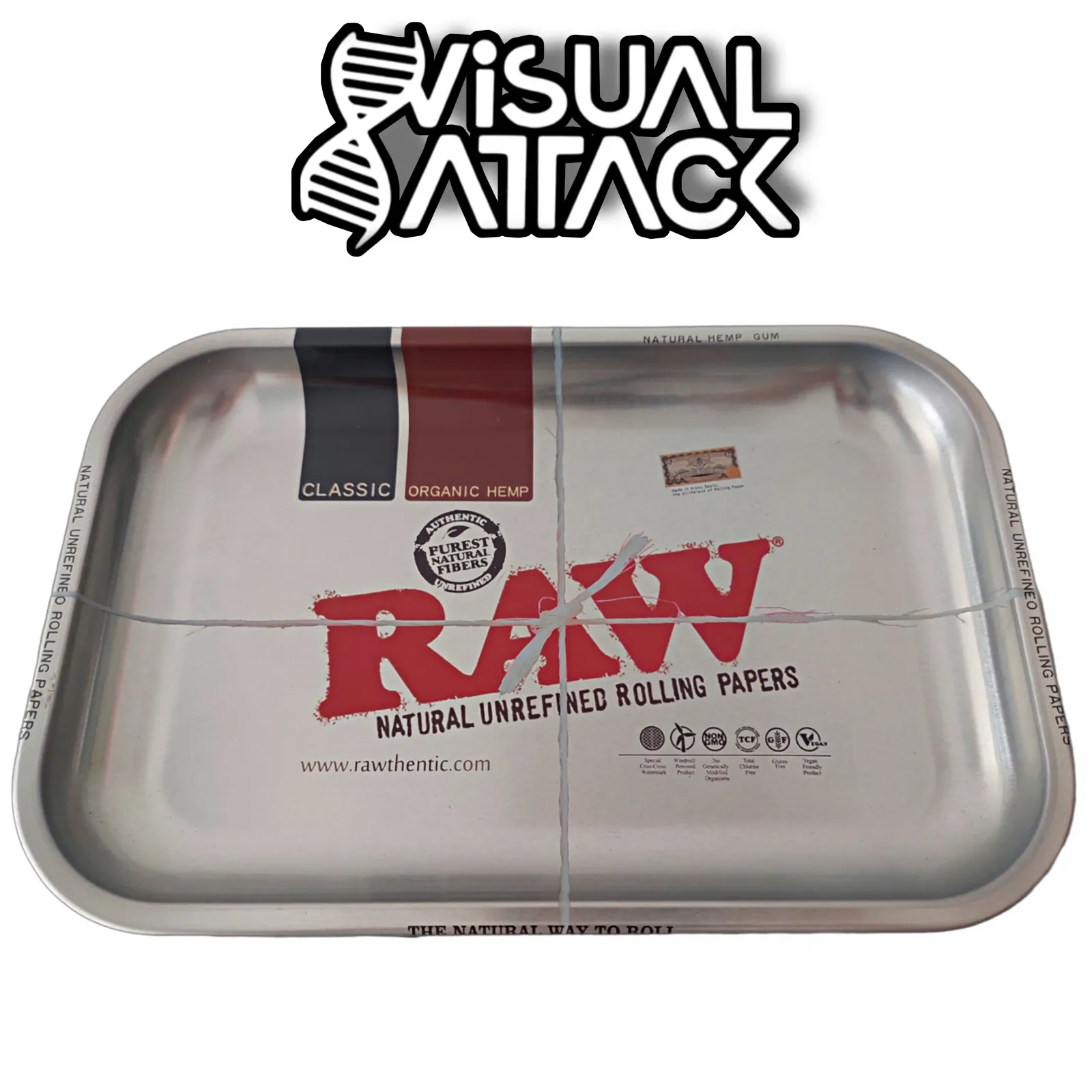 Charola Raw Silver Grande