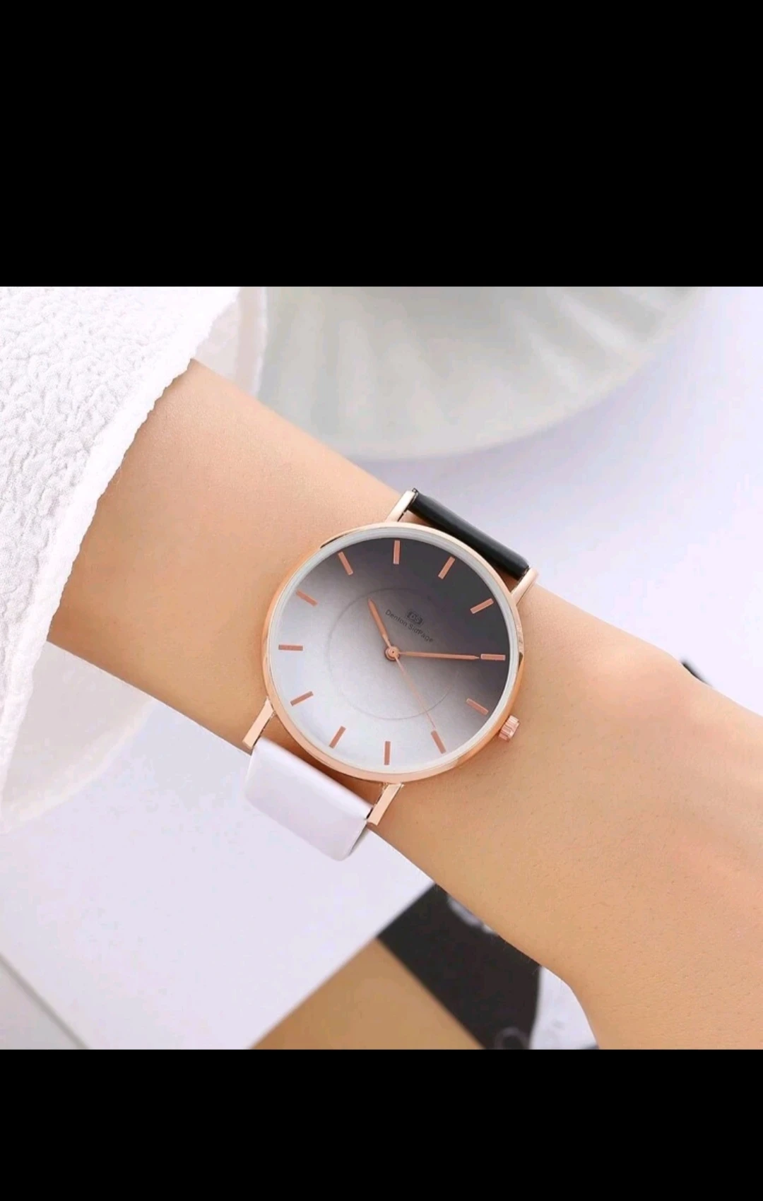 Reloj DentonSig-Page Negro/Blanco 2