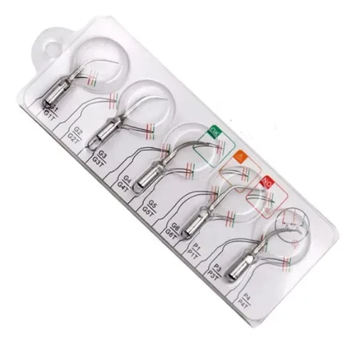 KIT PUNTAS PARA ESCARIADOR CON 5 PUNTAS