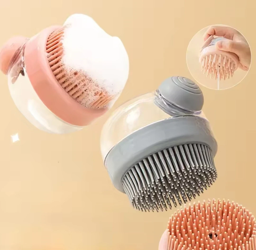 Cepillo de silicona para shampoo líquido ☺️ 3