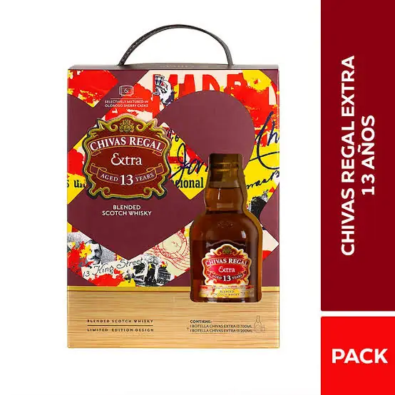 Blended Scotch Whisky Chivas Regal Extra Aged 13 Year