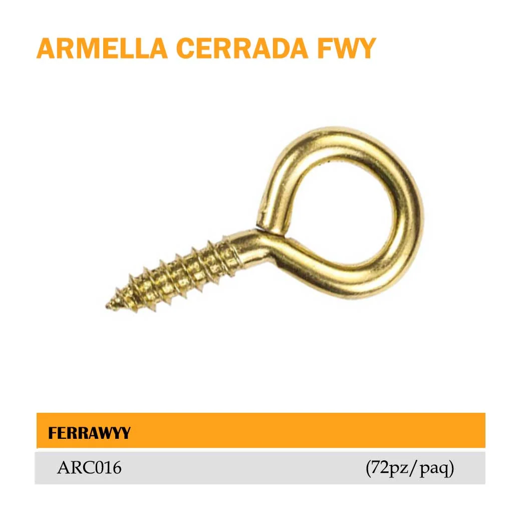 ARMELLA CERRADA FWY (72pz/paq) Nro. 16