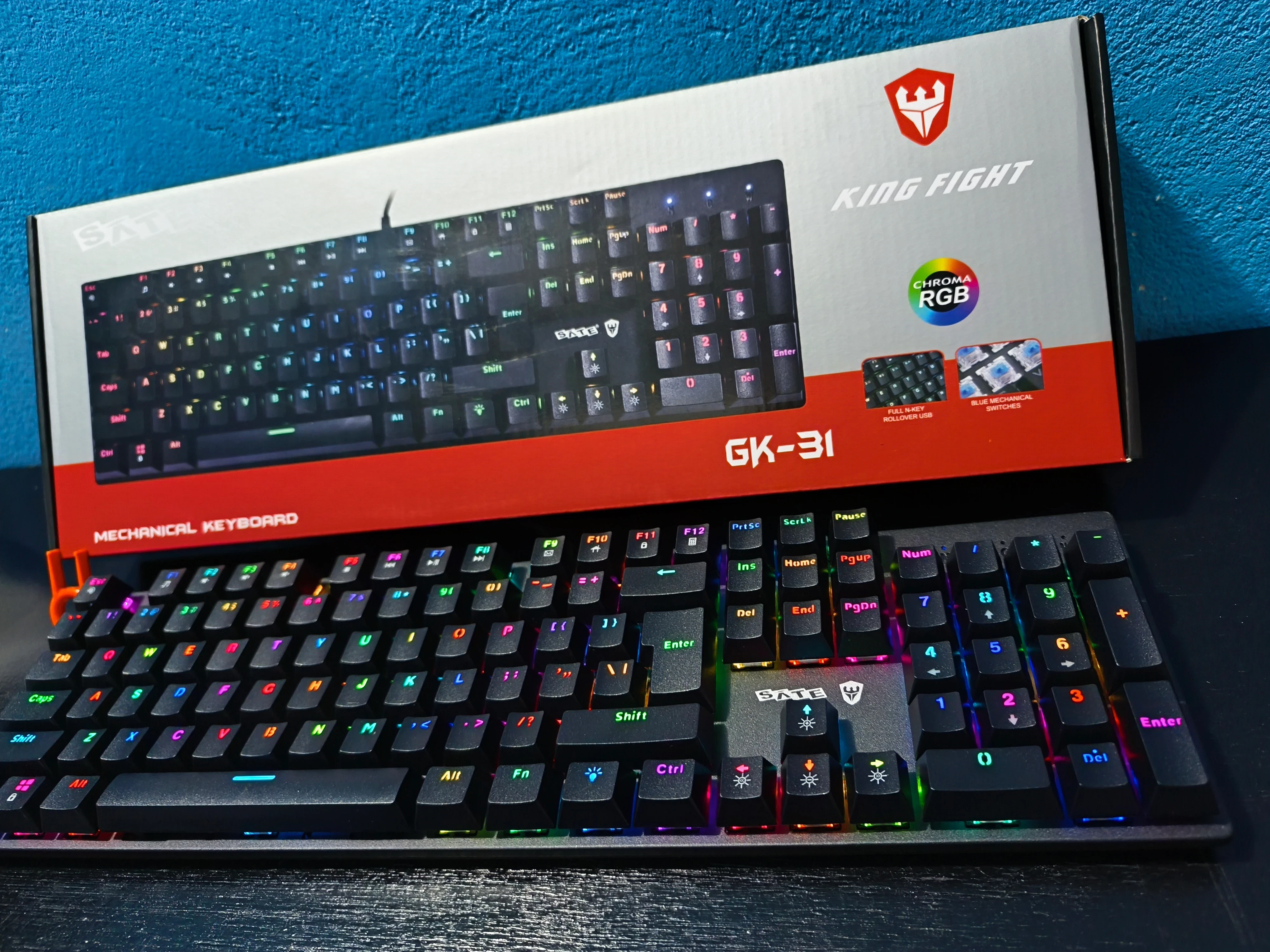 Teclado Mecanico Sate  6