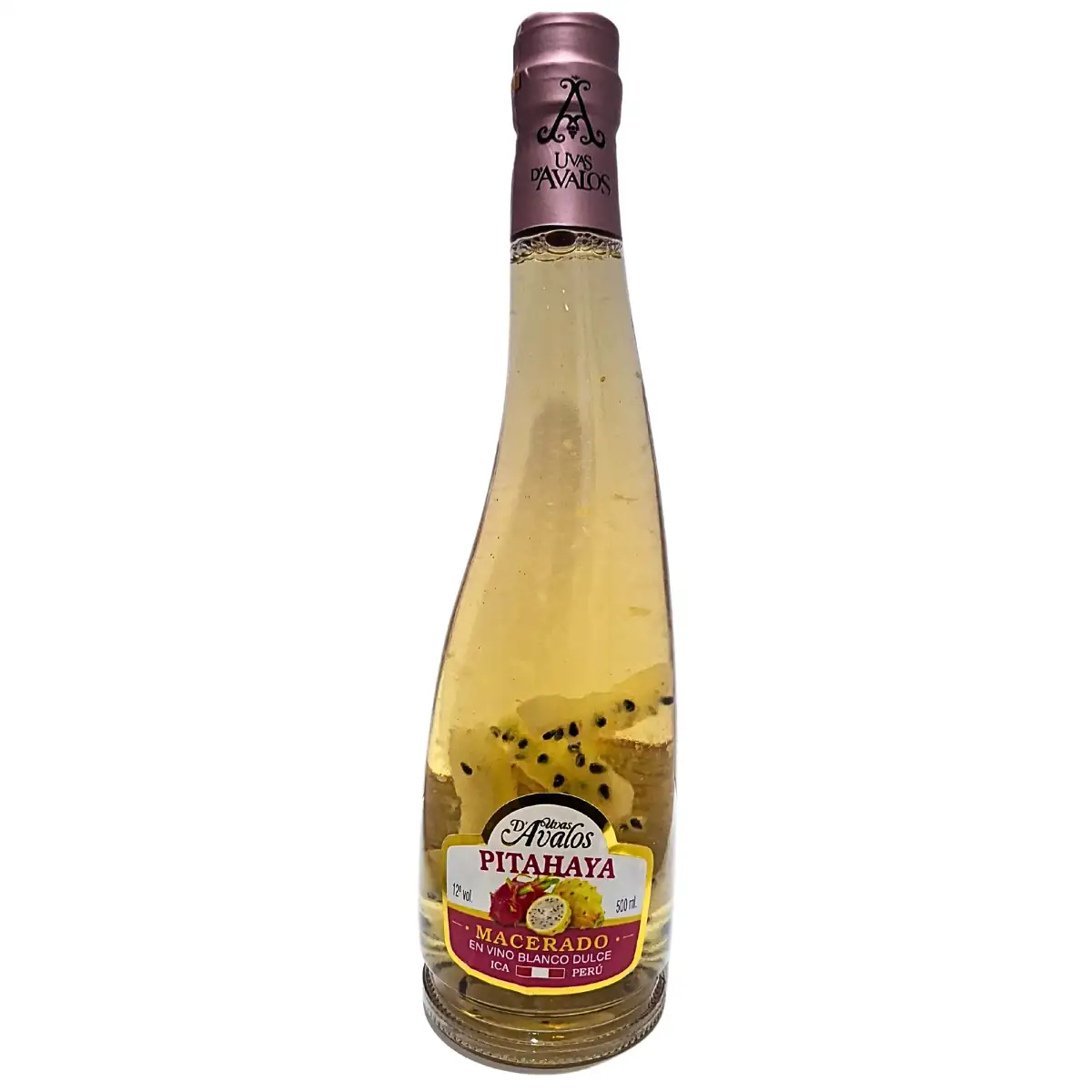 MACERADO EN VINO D AVALOS PITAHAYA 500 ML