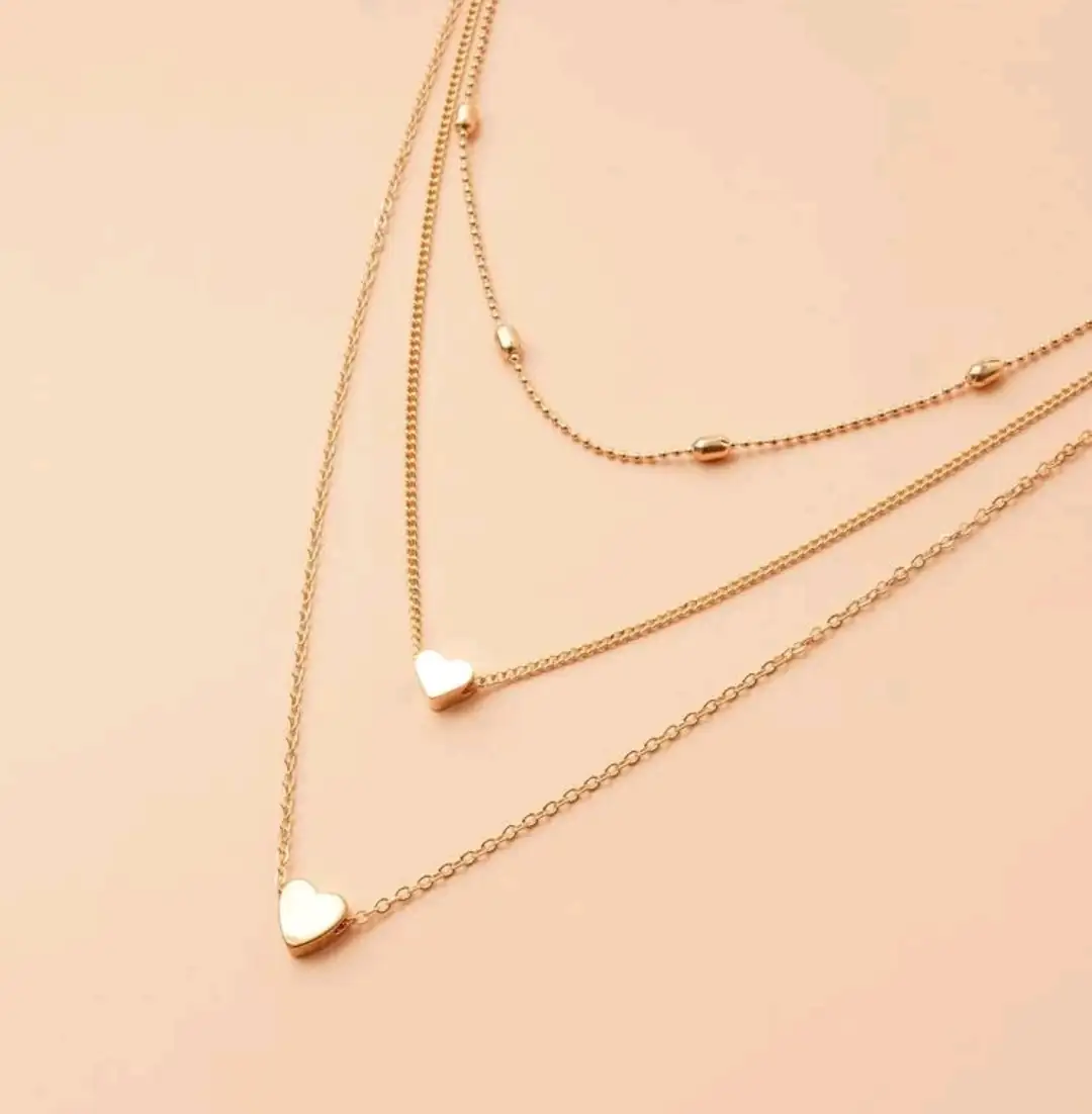 Collar dos corazones 3
