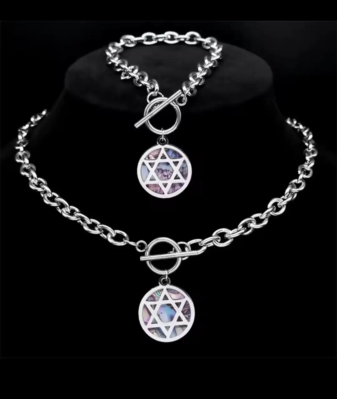 Juego gargantilla y pulsera