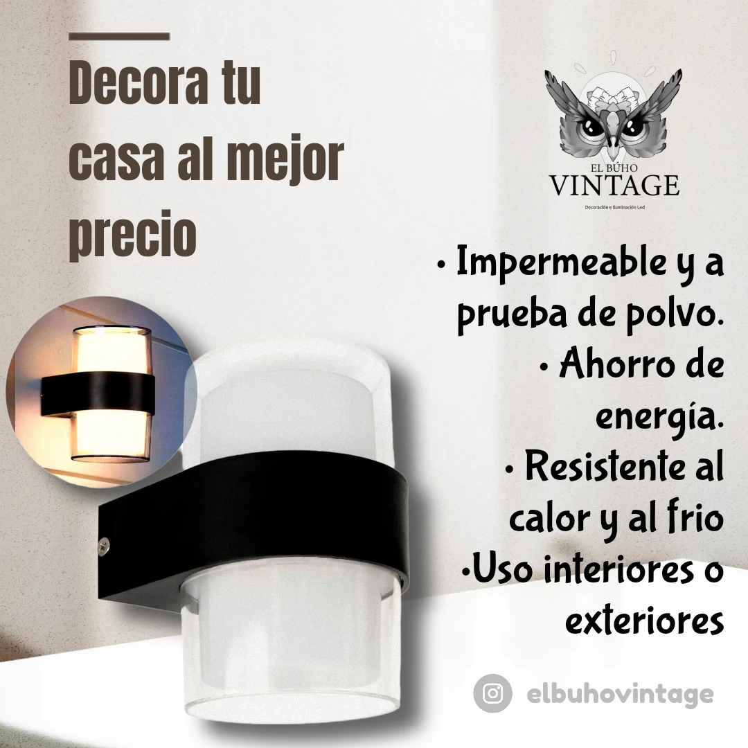 ‼️ Promoción 2x1 en Apliques led decorativos‼️ 2