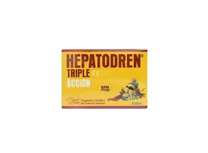 HEPATODREN TRIPLE ACCION X 60 CAPS