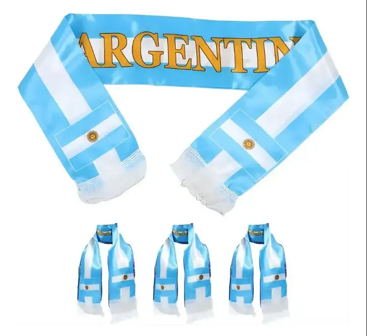 Bufanda Argentina 14x128 cm