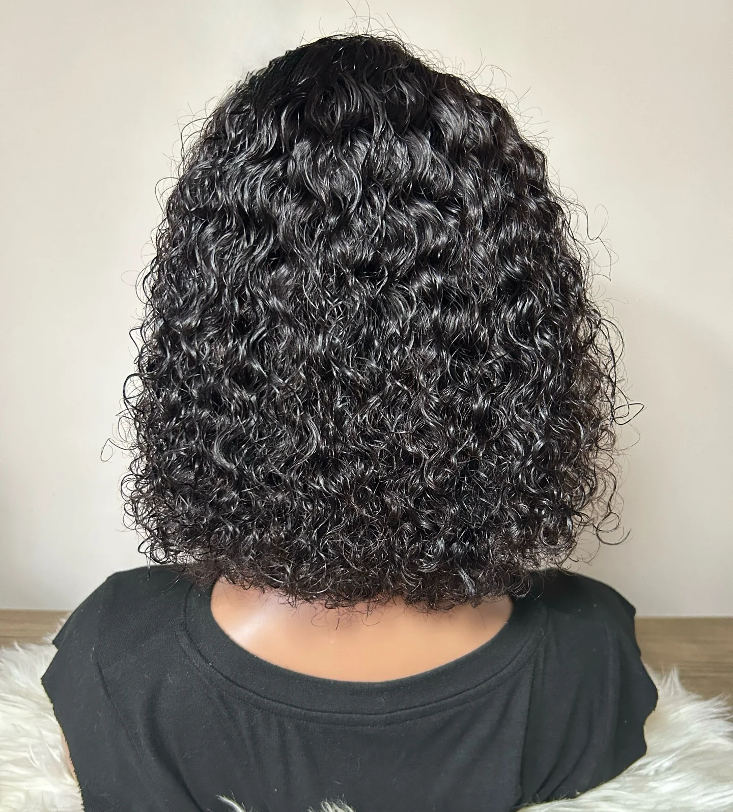 Peluca Rizada de 10” partidura libre  3