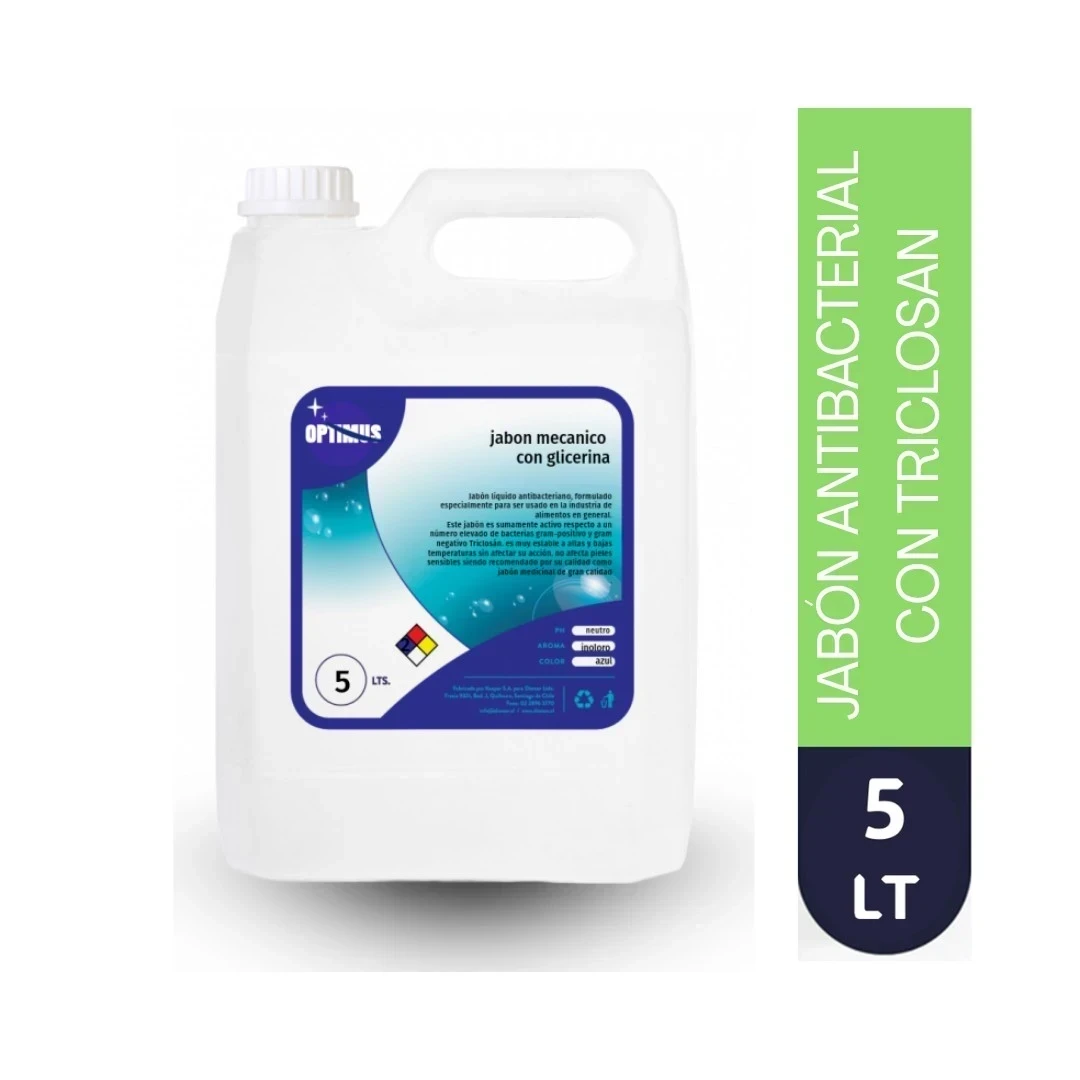JABON ANTIBACTERIAL TRICLOSAN 5 LT
