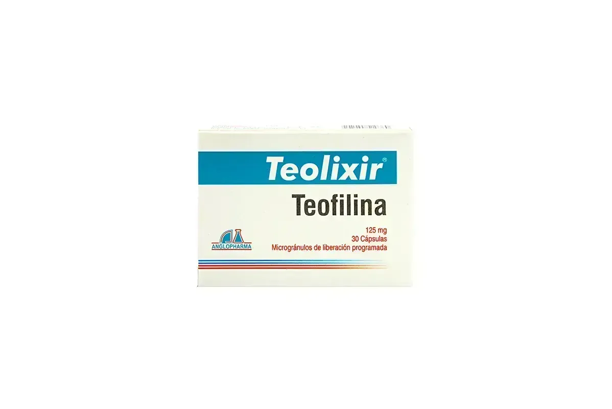 TEOLIXIR CAPS X 30 TEOFILINA 125 GR