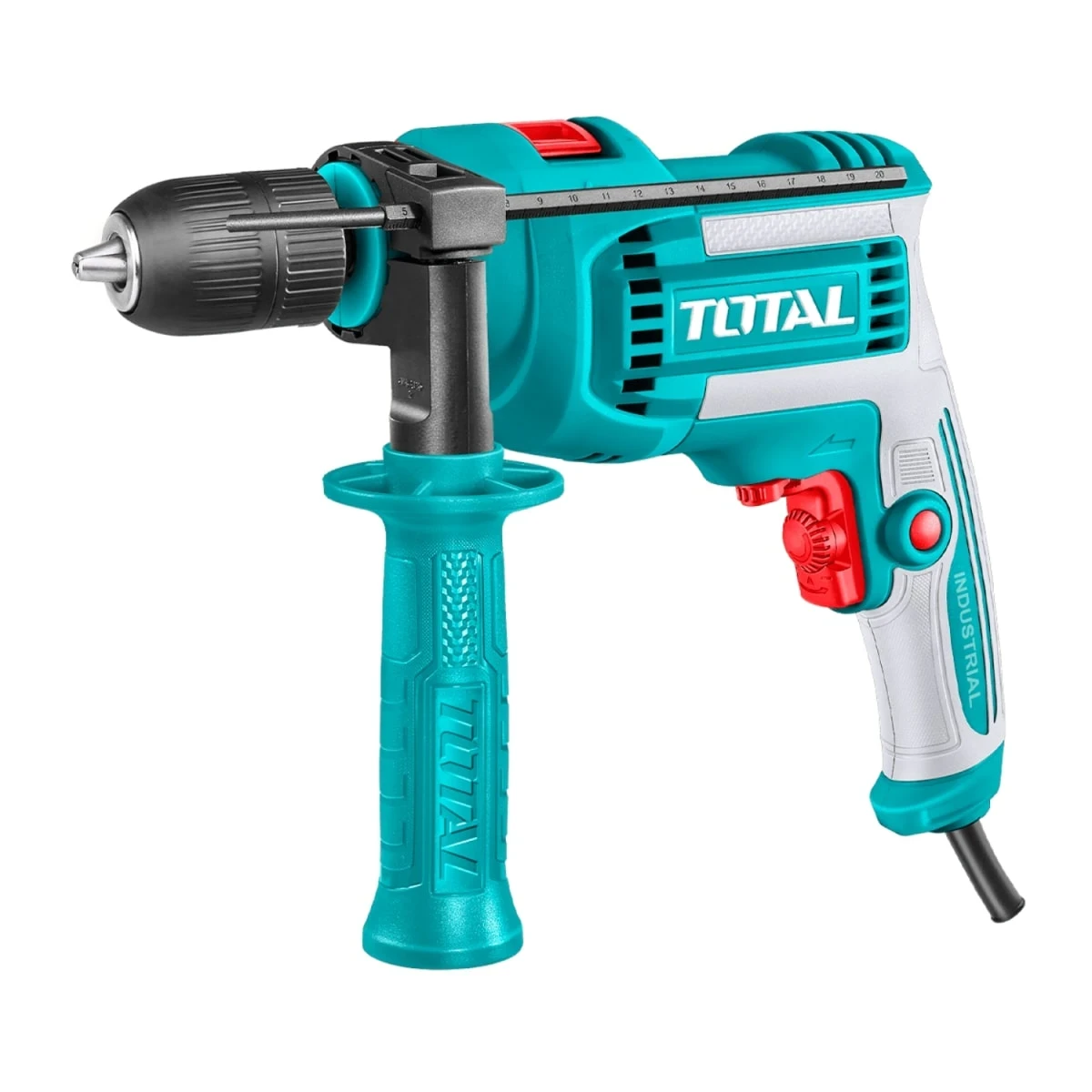 TG10713662 Taladro percutor 710w vel. variable chuck plástico total 2