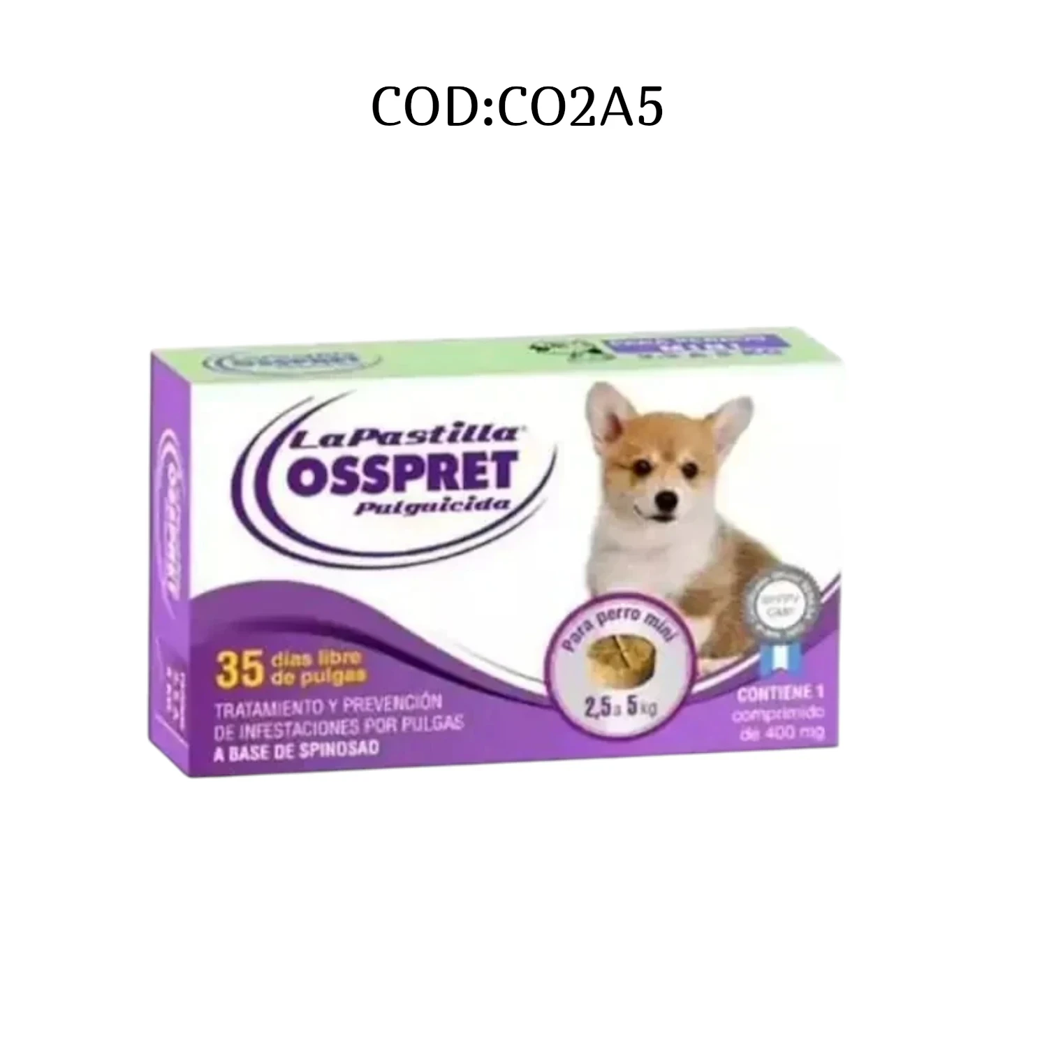 COMPRIMIDO OSSPRET  2 a 5 kg