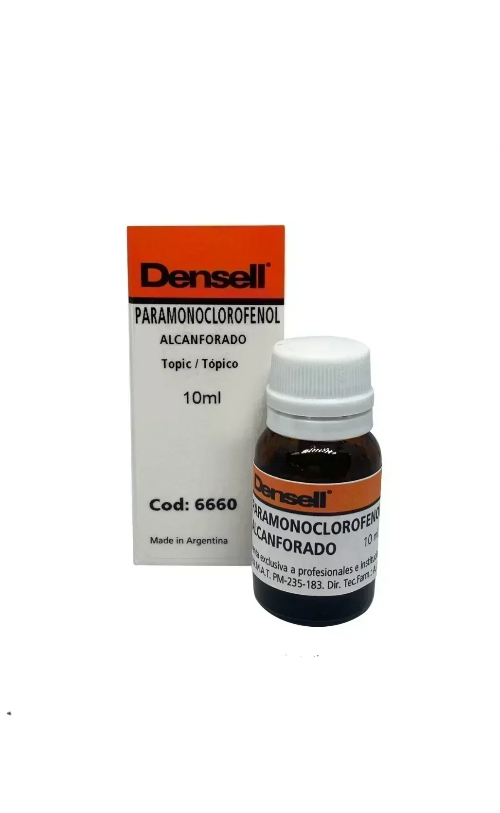 PARAMONOCLOROFENOL ALCANFORADO - 10ML DENSELL