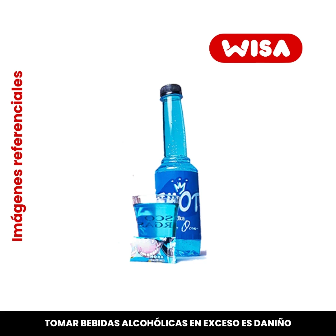 Shot Botella Blue Ocean