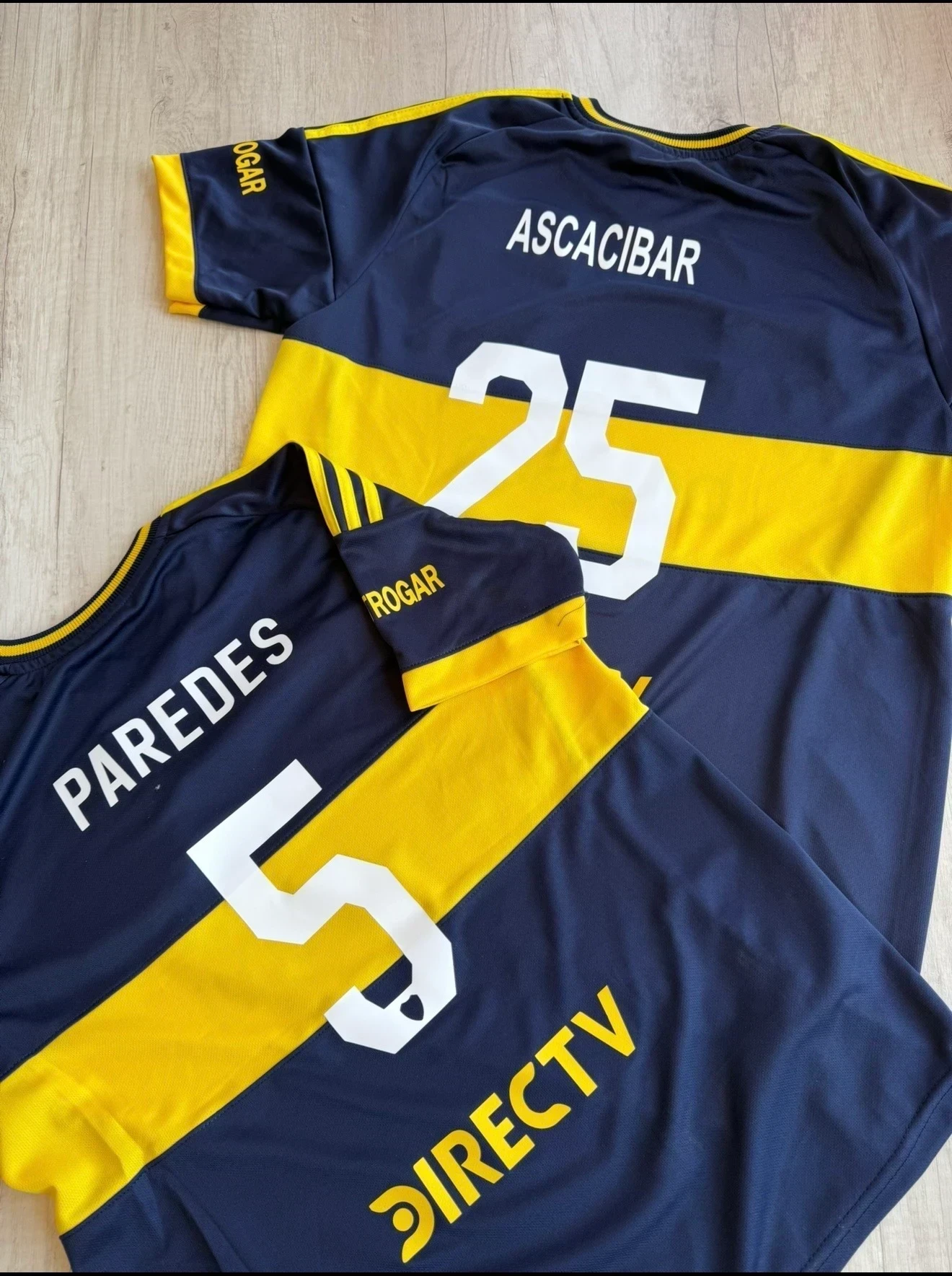 CAMISETA BOCA ASCA Y PAREDES