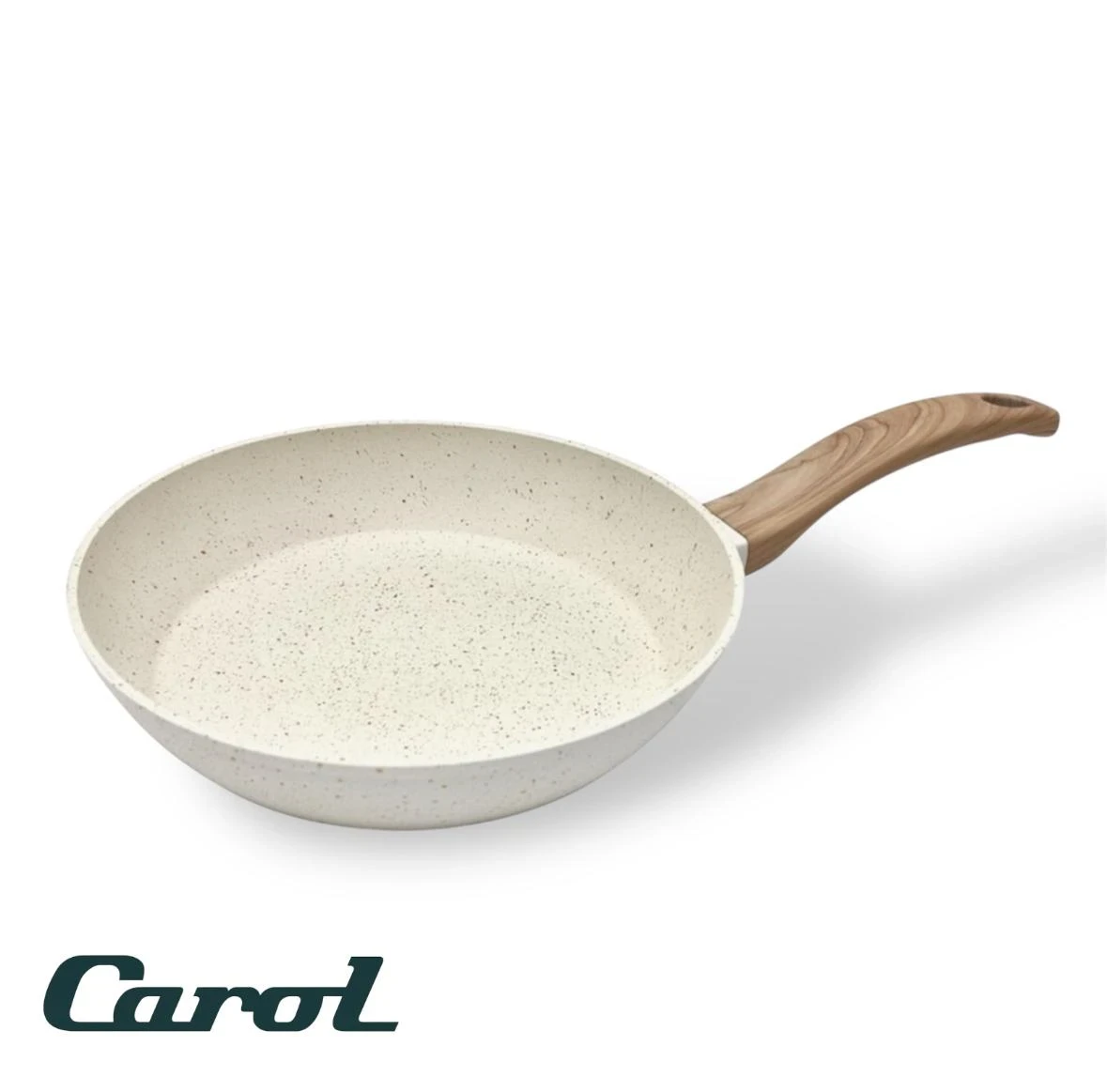 SARTEN GRANITO N 28 CM CON MANGO SILICONA