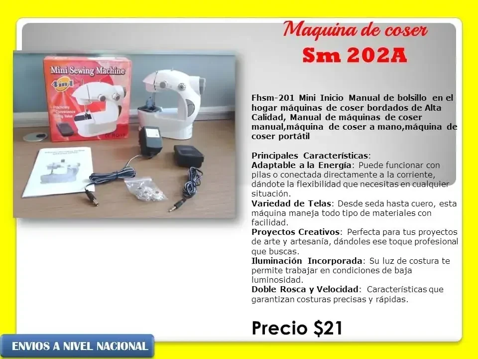 Mini máquina de coser