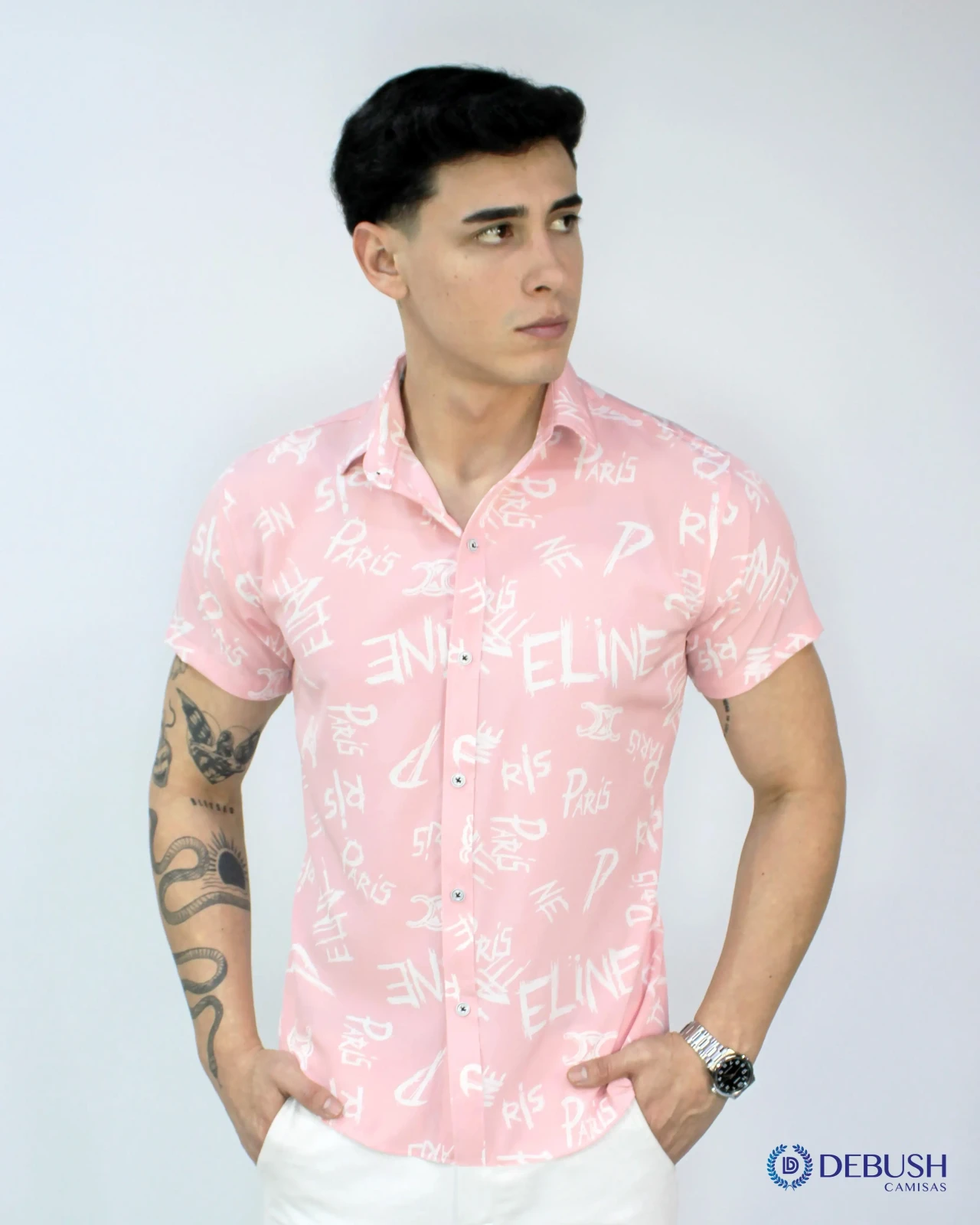 Camisa en seda francesaAGOTADA