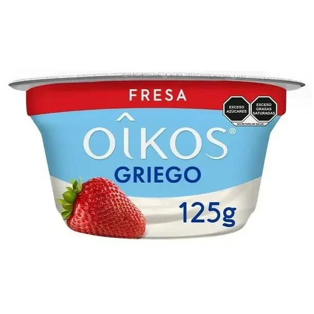 YOGHURT CON FRESA OIKOS GRIEGO 125 G 