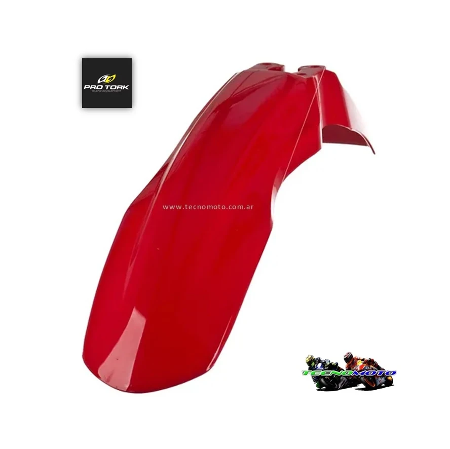 GUARDABARRO DELANTERO HONDA 125 BROSS -ROJO -40624