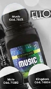 DESODORANTE ROLL ON MUSIC 60G