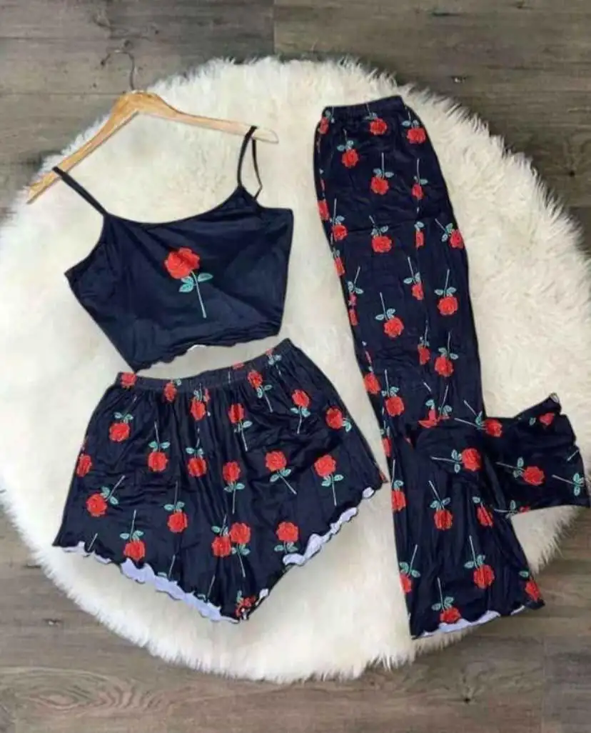 🛍️🌈Divinas Pijamas tres piezas 😍🤩 3