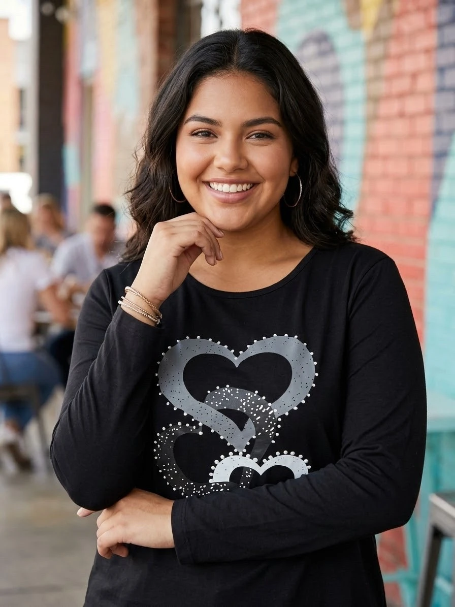 Blusa Corazones 3