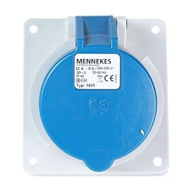 TOMA 32A PARA EMPOTRAR IP44 3P+Tierra 415V Mennekes 4