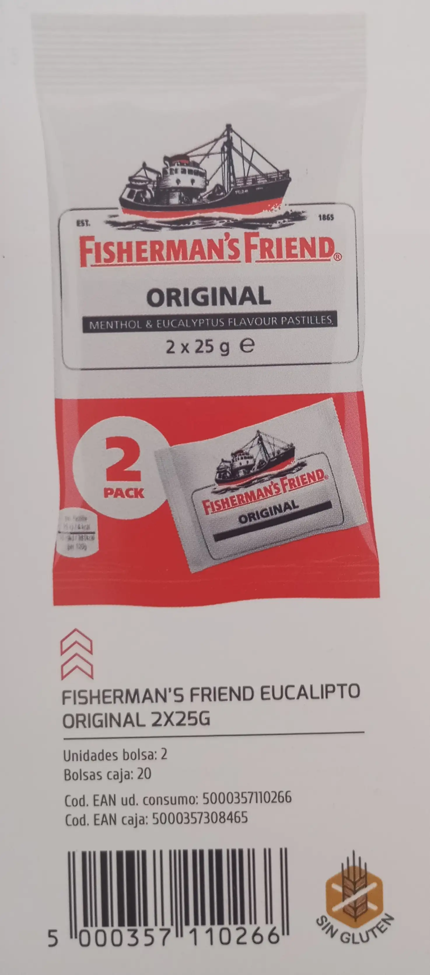 FISHERMANS FRIEND EUCALIPTO ORIGINAL 2