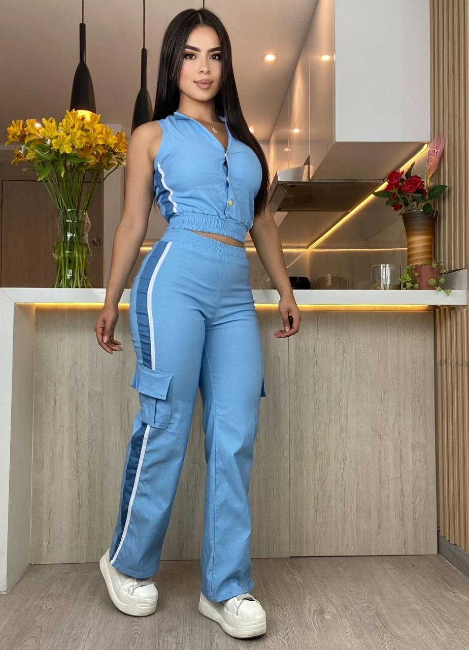 Conjunto pantalón y chaleco 6